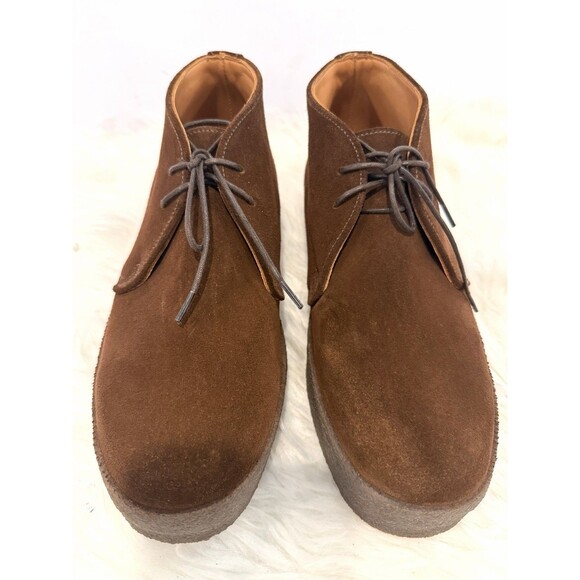 Sanders Hi-Top Chukka Boots Men 7.5 US Playboy Steve McQueen Polo Snuff Suede main image 9